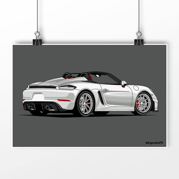 Check that Box - A flat 6 Spyder P-car enthusiast shirt | blipshift