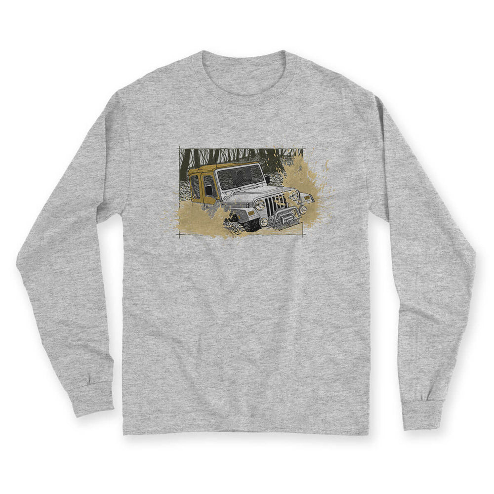 Clear as Mud Men's Long Sleeve