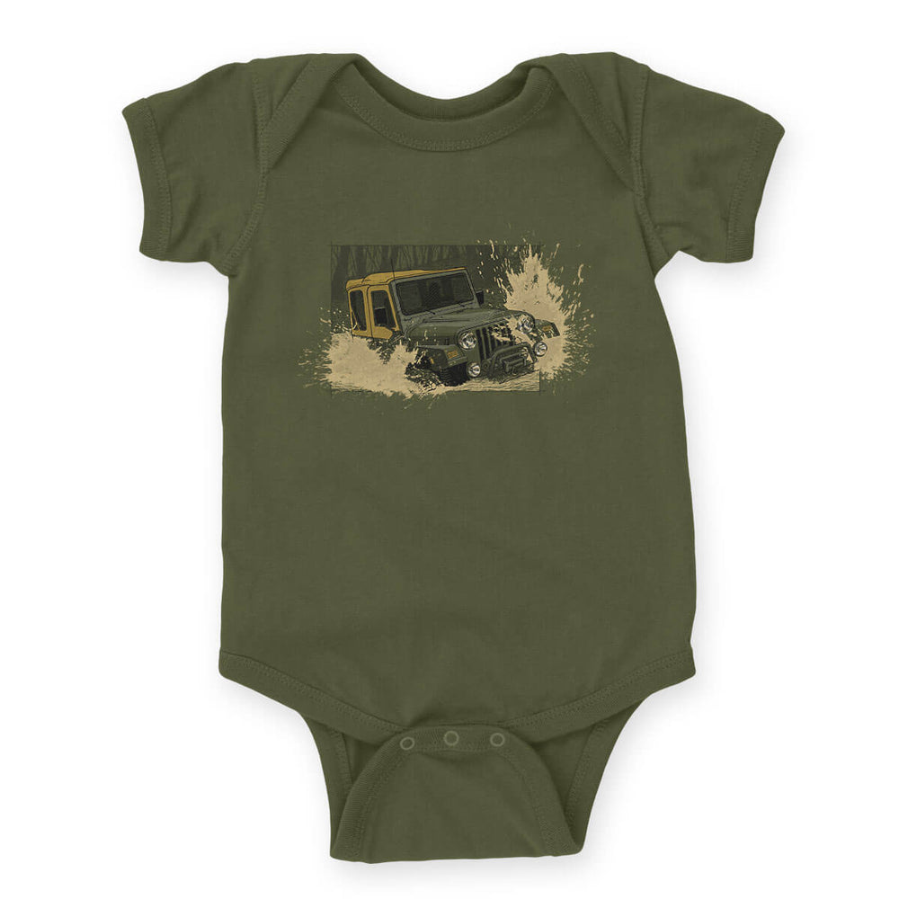 Clear as Mud Onesie