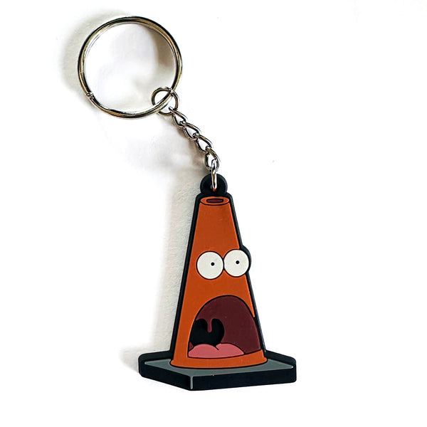 Surprised Cone Keychain Product Image 1
