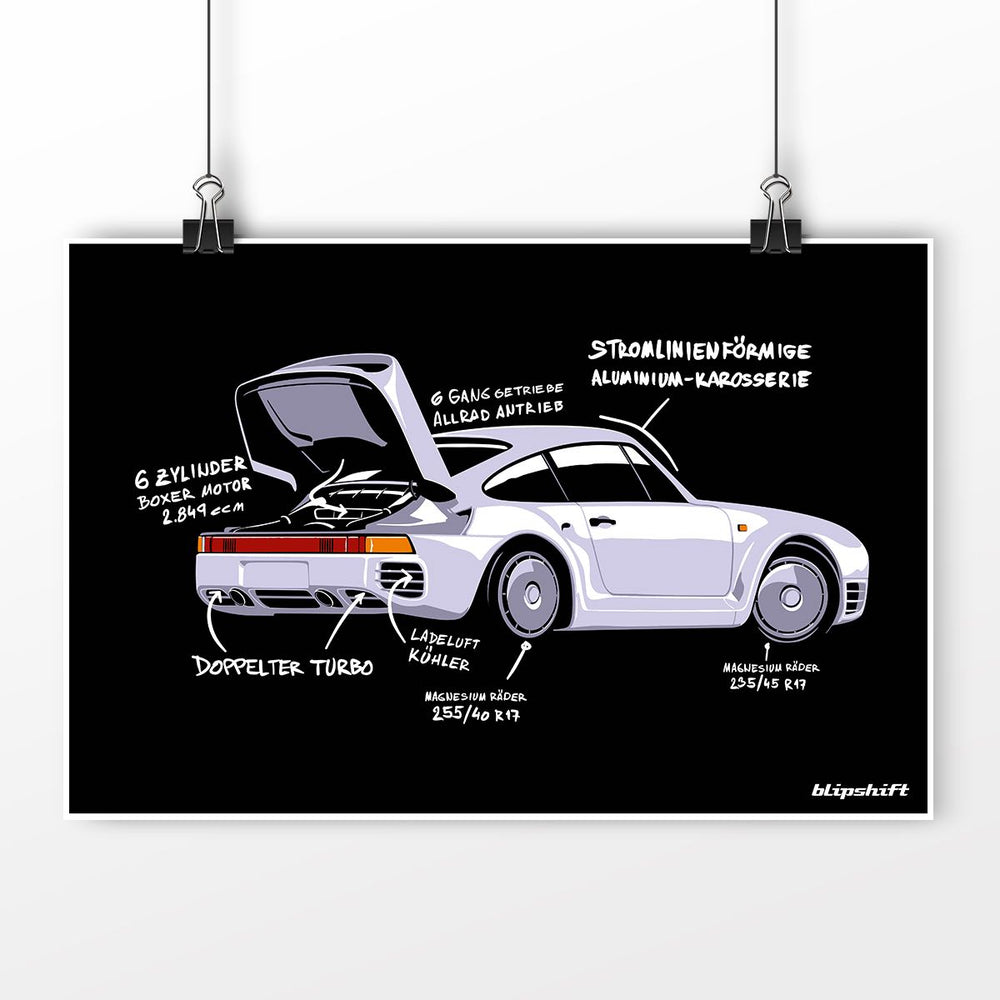 Die Infografik Poster