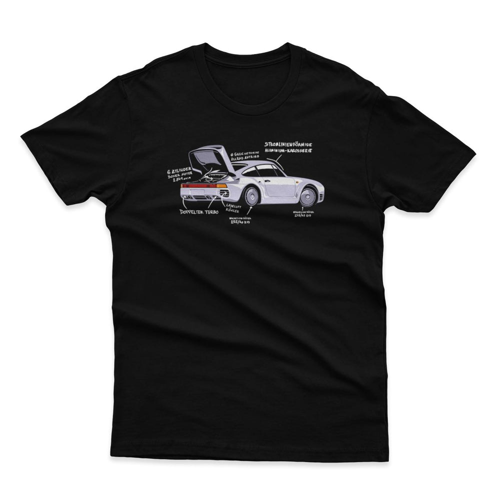 Die Infografik Men's Fitted Tee