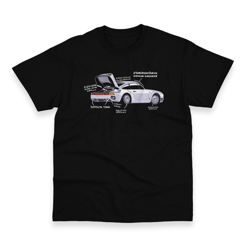 Die Infografik Men's Heavy Duty Tee