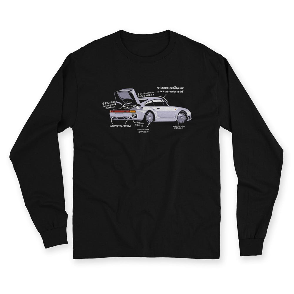 Die Infografik Men's Long Sleeve