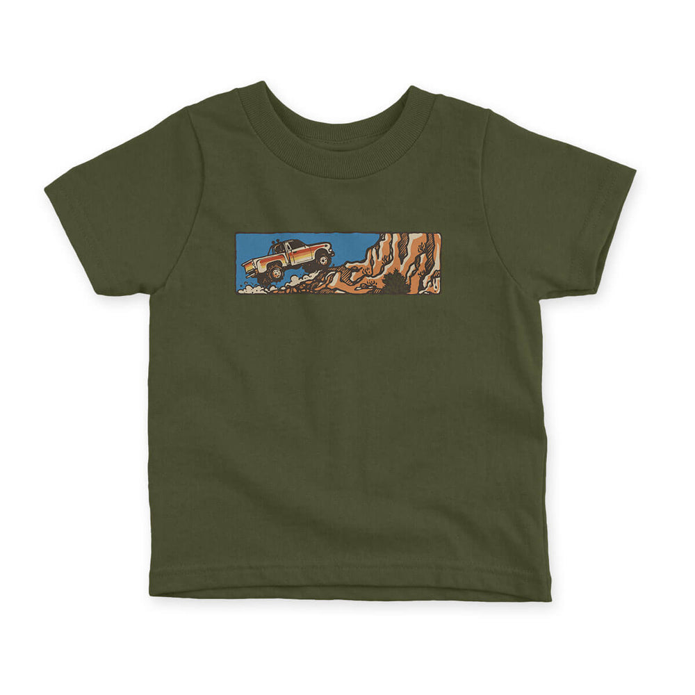 Don't Stop Truckin' Green Youth's Tee