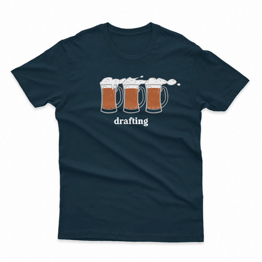Drafting V Men's Fitted Tee