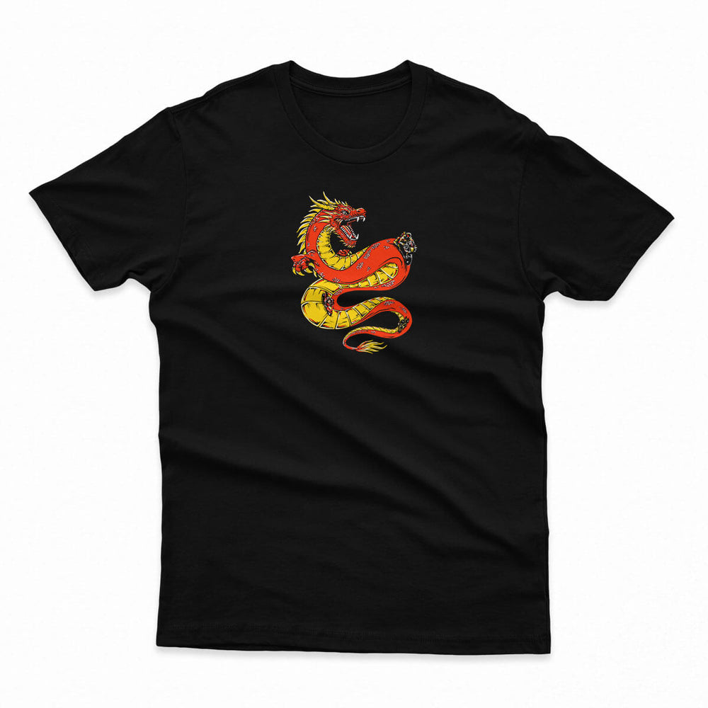 Dragon Knee Men's Fitted Tee