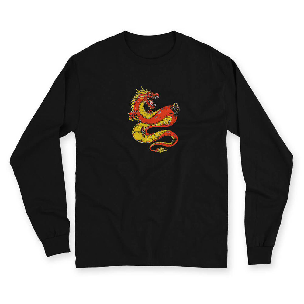 Dragon Knee Men's Long Sleeve