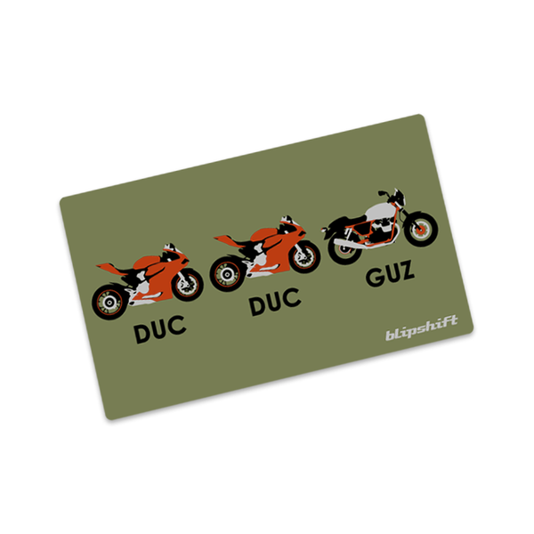 Duc Duc Guz Sticker Product Image 1