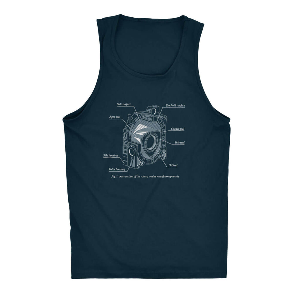 Eccentrically Designed Men's Tank