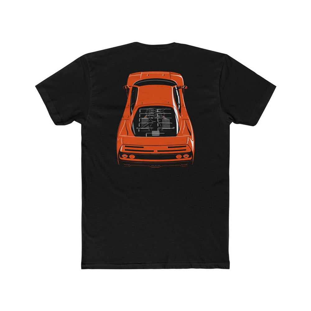 End Zone Backprint Men's Fitted Tee
