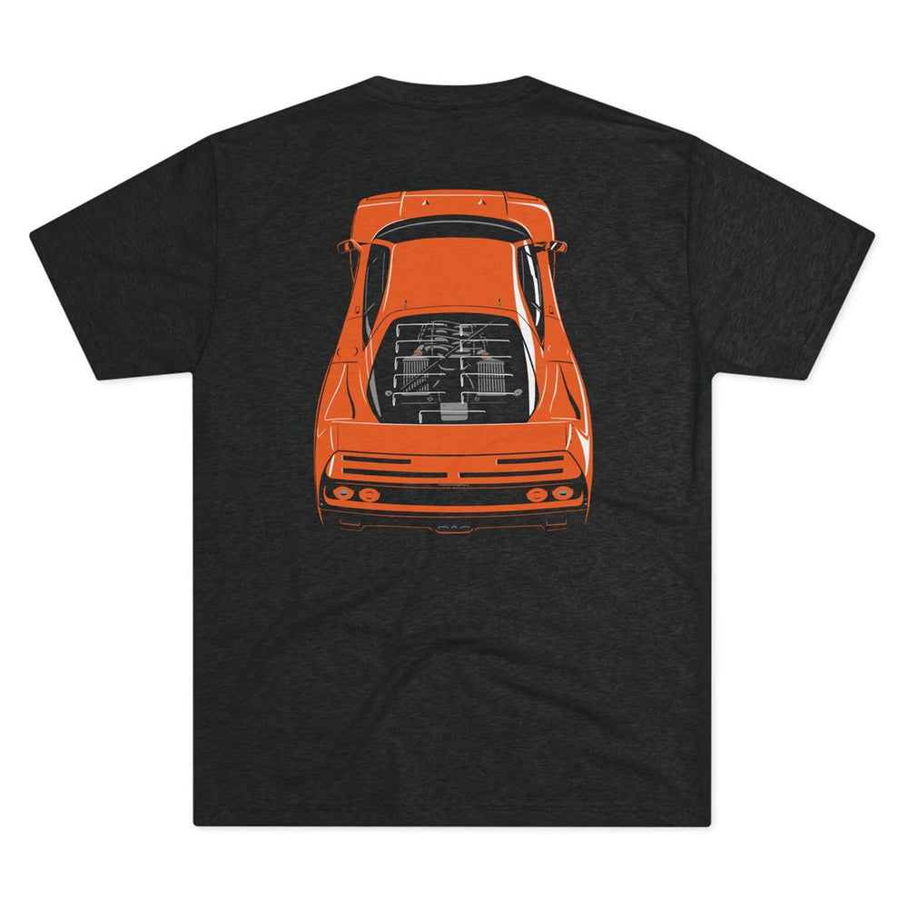 End Zone Backprint Men's Premium Tri-blend
