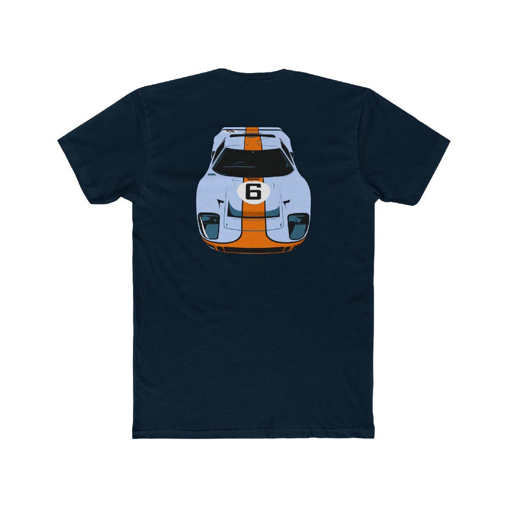 Enzo Who Backprint Men's Fitted Tee