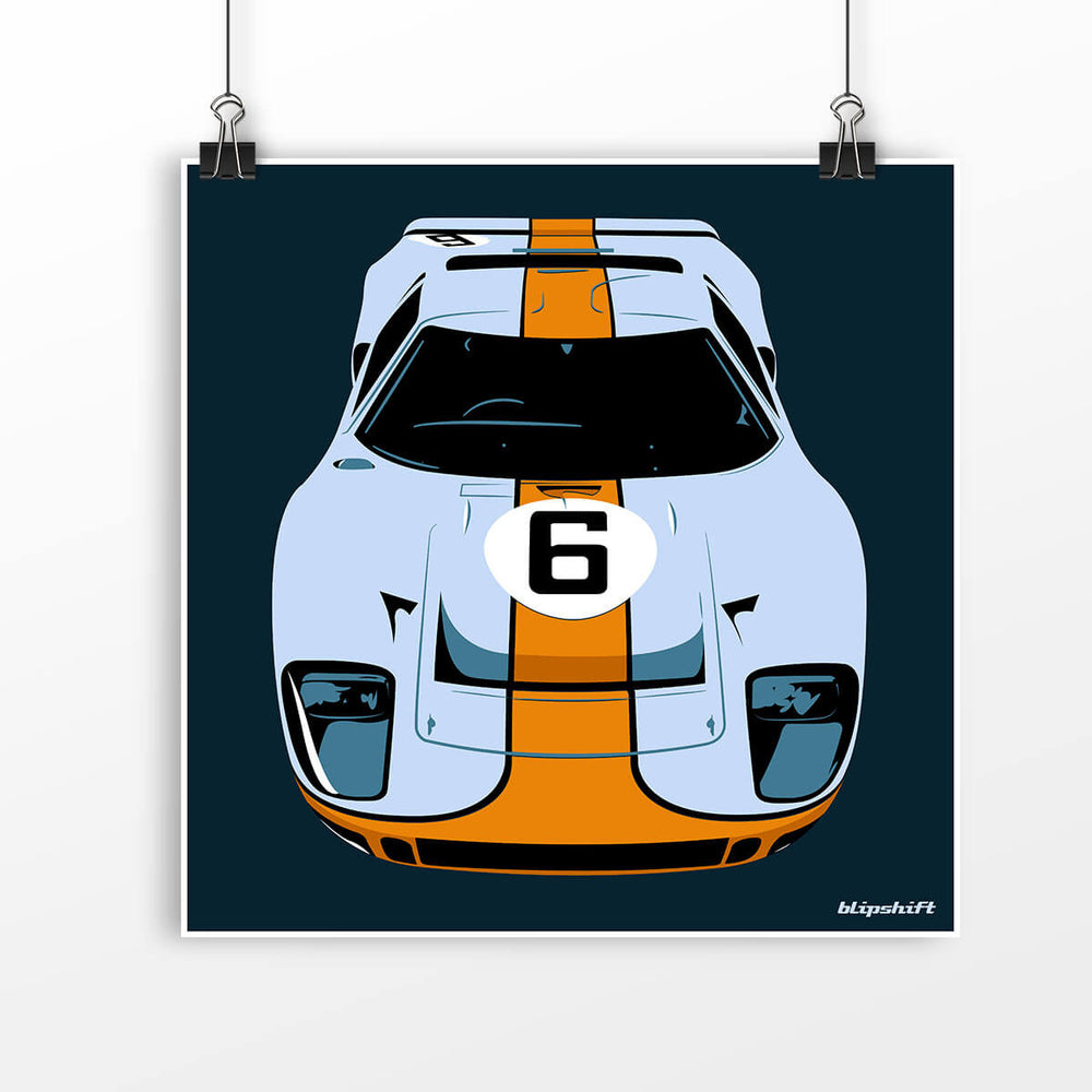 Enzo Who Backprint Poster