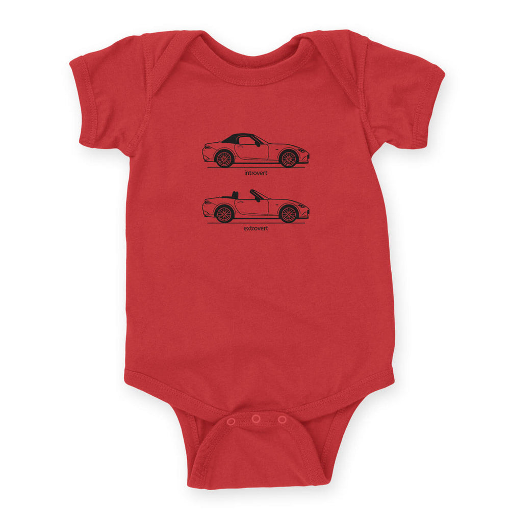 Extrovert Red Onesie
