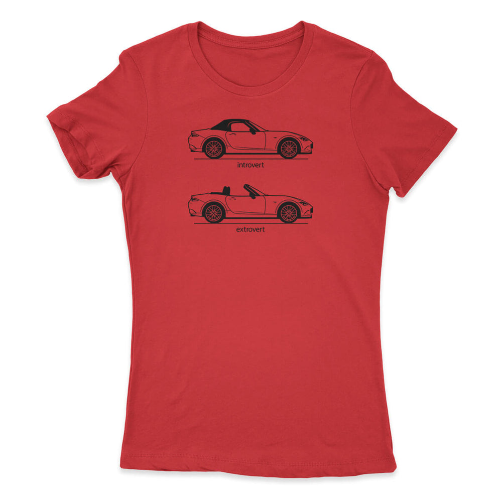 Extrovert Red Women's Tee