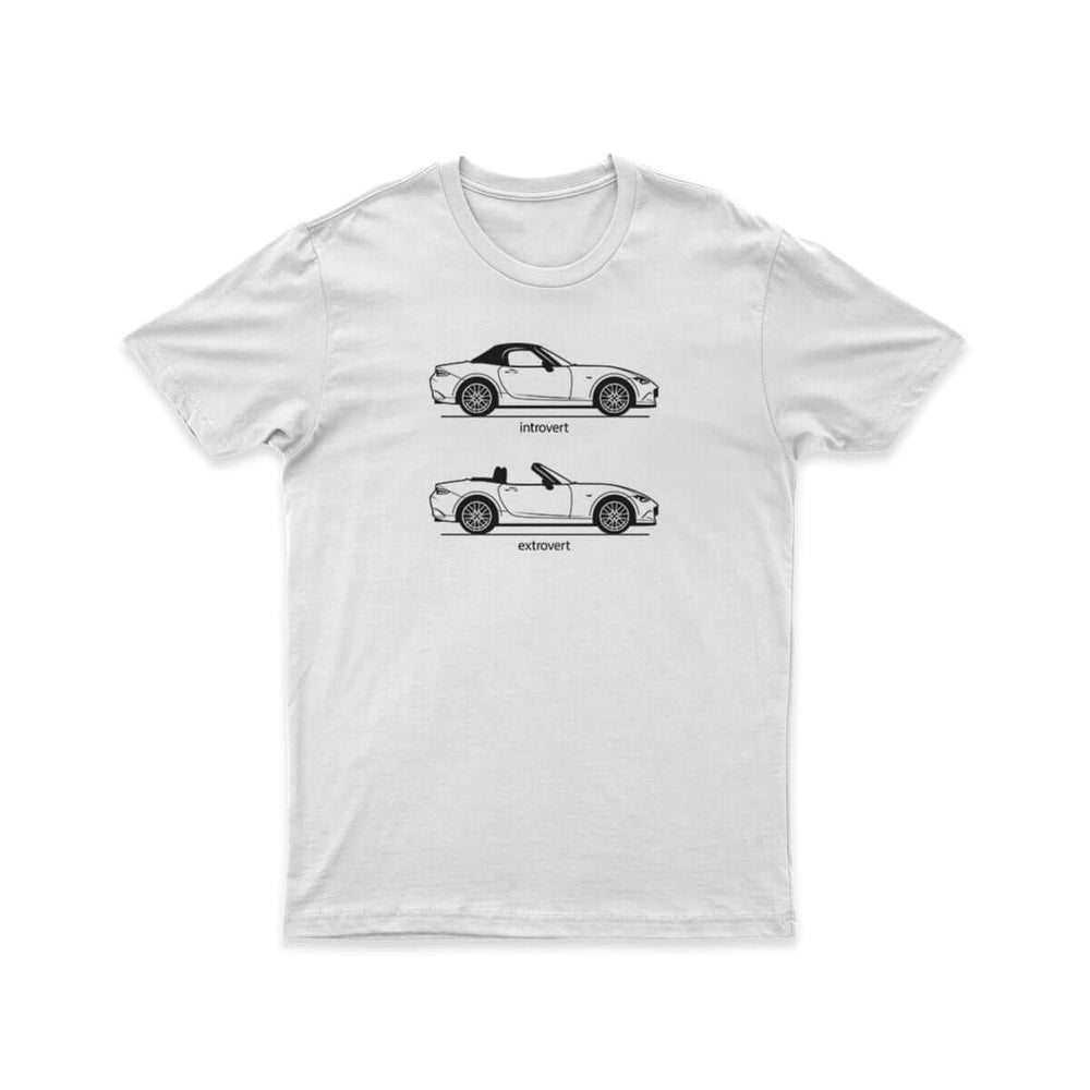 Extrovert White Youth's Tee