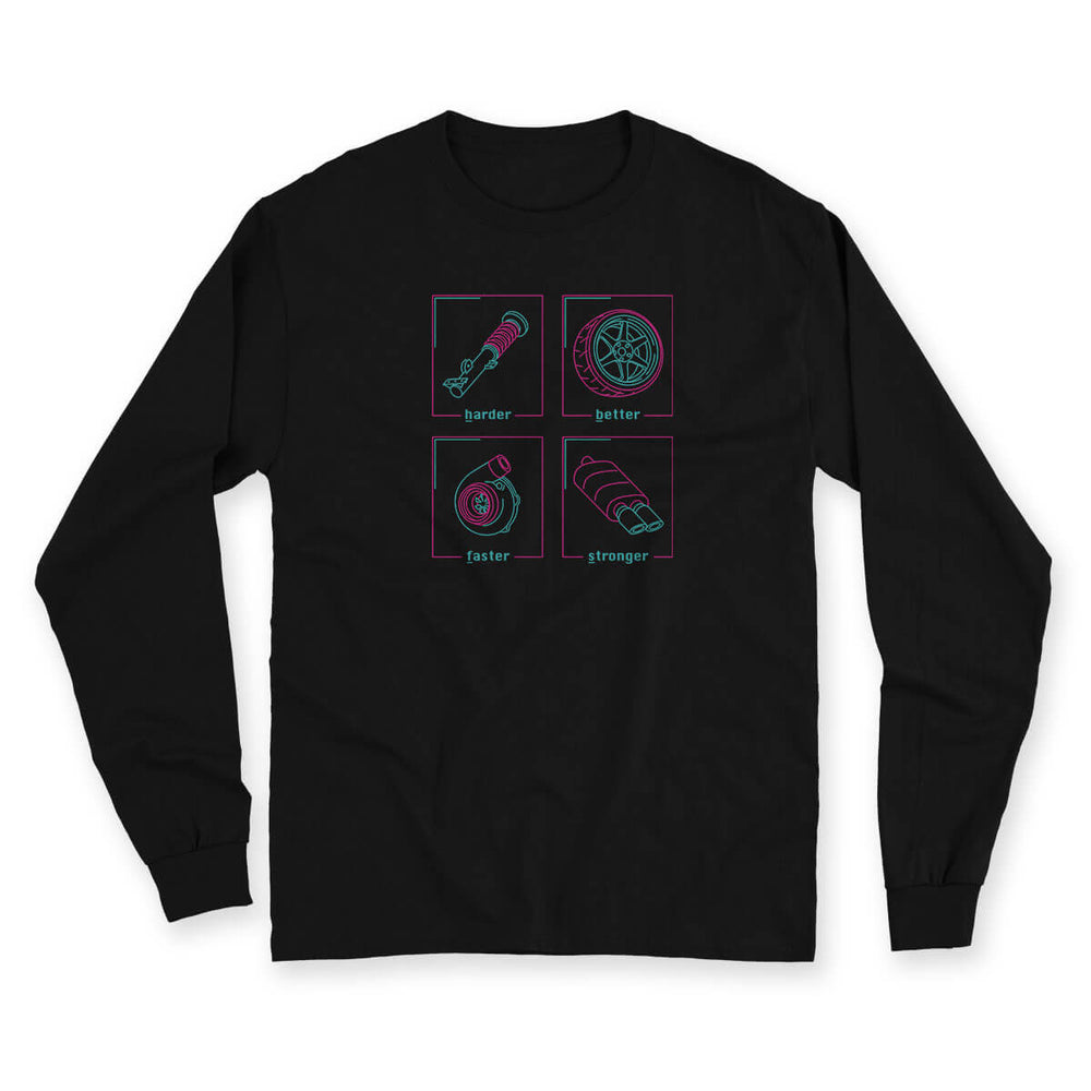 Faster Stronger Men's Long Sleeve