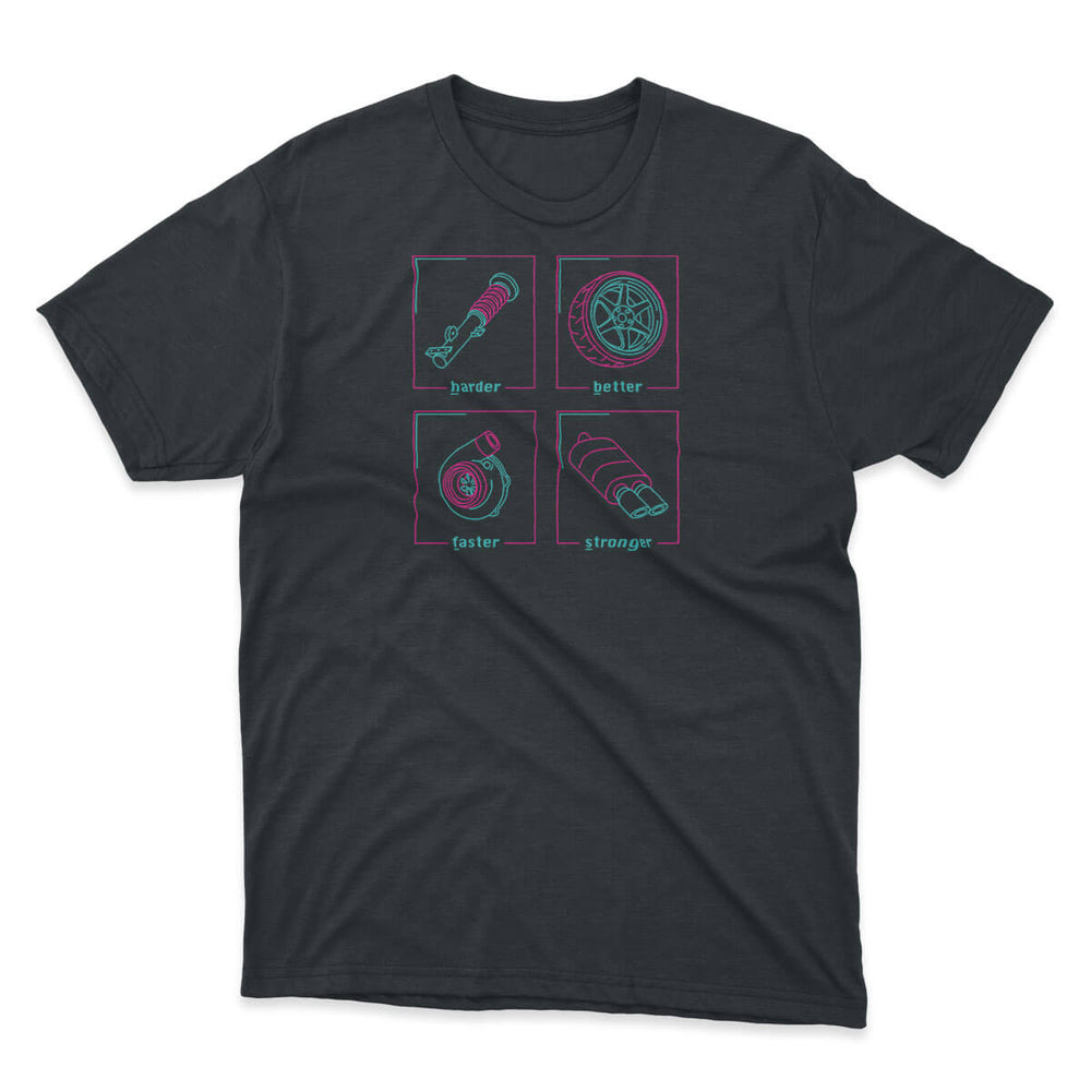 Faster Stronger Men's Premium Tri-blend