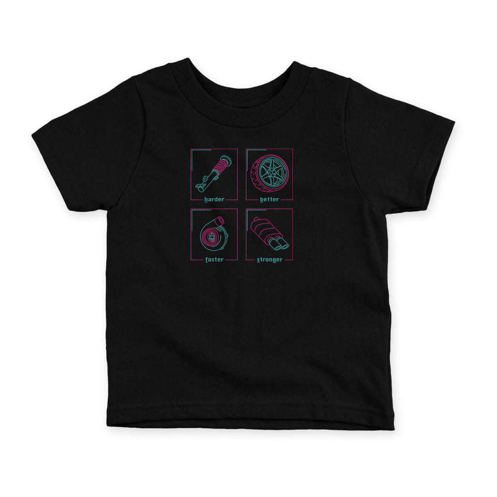 Faster Stronger Youth's Tee