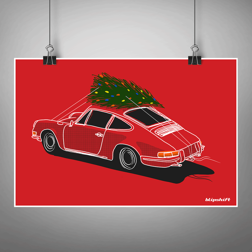 Ferry Christmas Poster