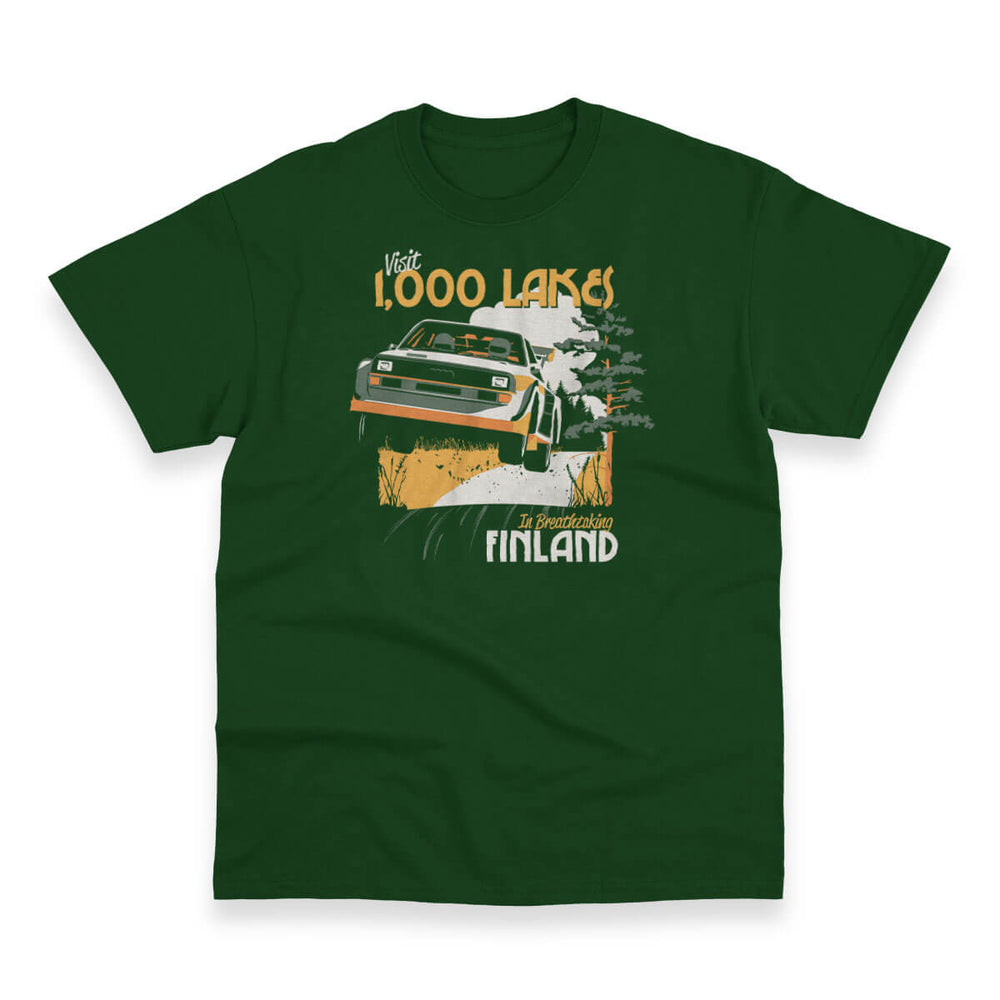 Finland o' Lakes IV Men's Heavy Duty Tee