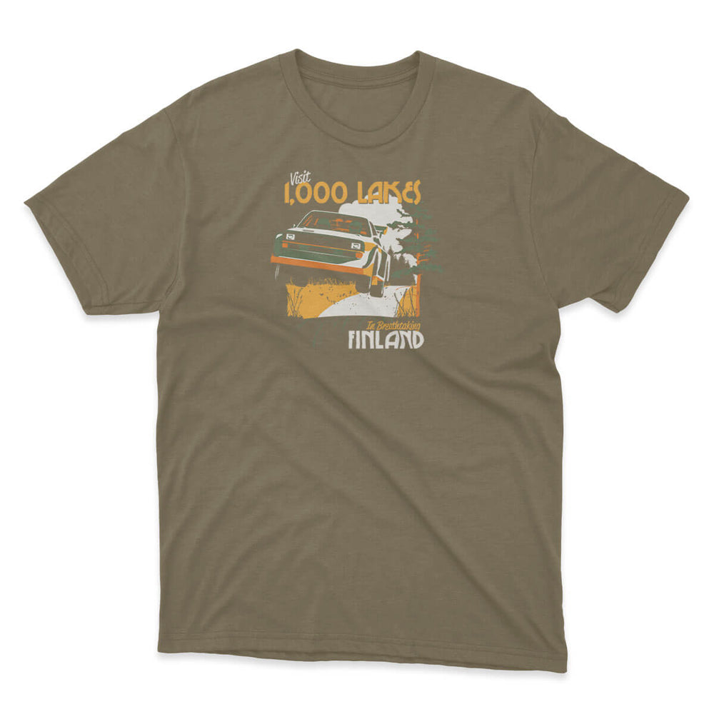 Finland o' Lakes V Men's Premium Tri-blend