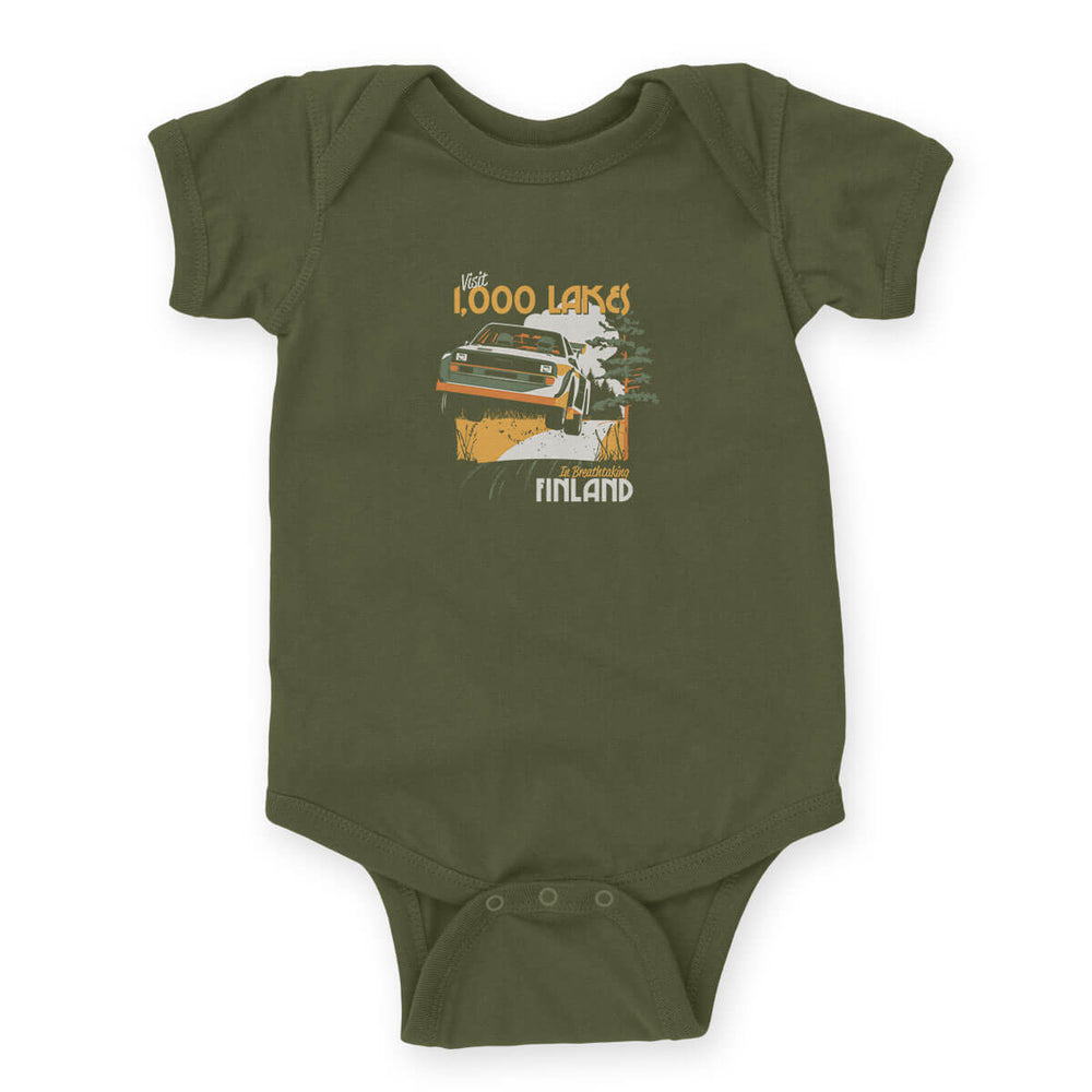 Finland o' Lakes V Onesie