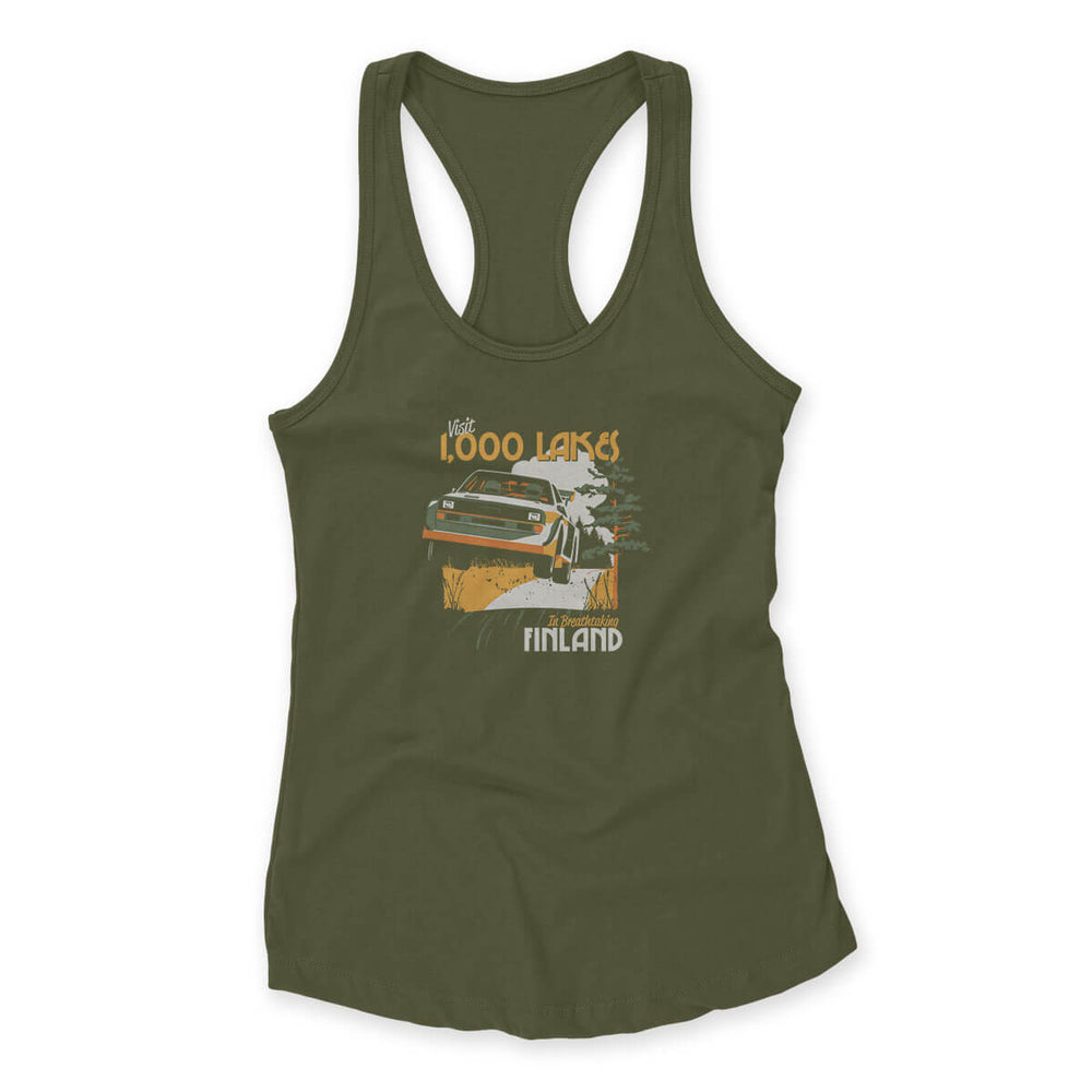 Finland o' Lakes V Women's Tank