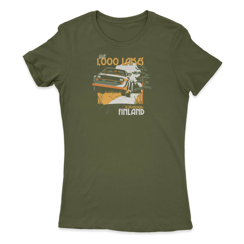 Finland o' Lakes V Women's Tee