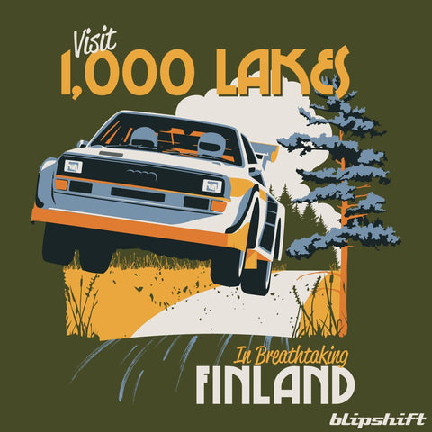 Finland o' Lakes Backprint