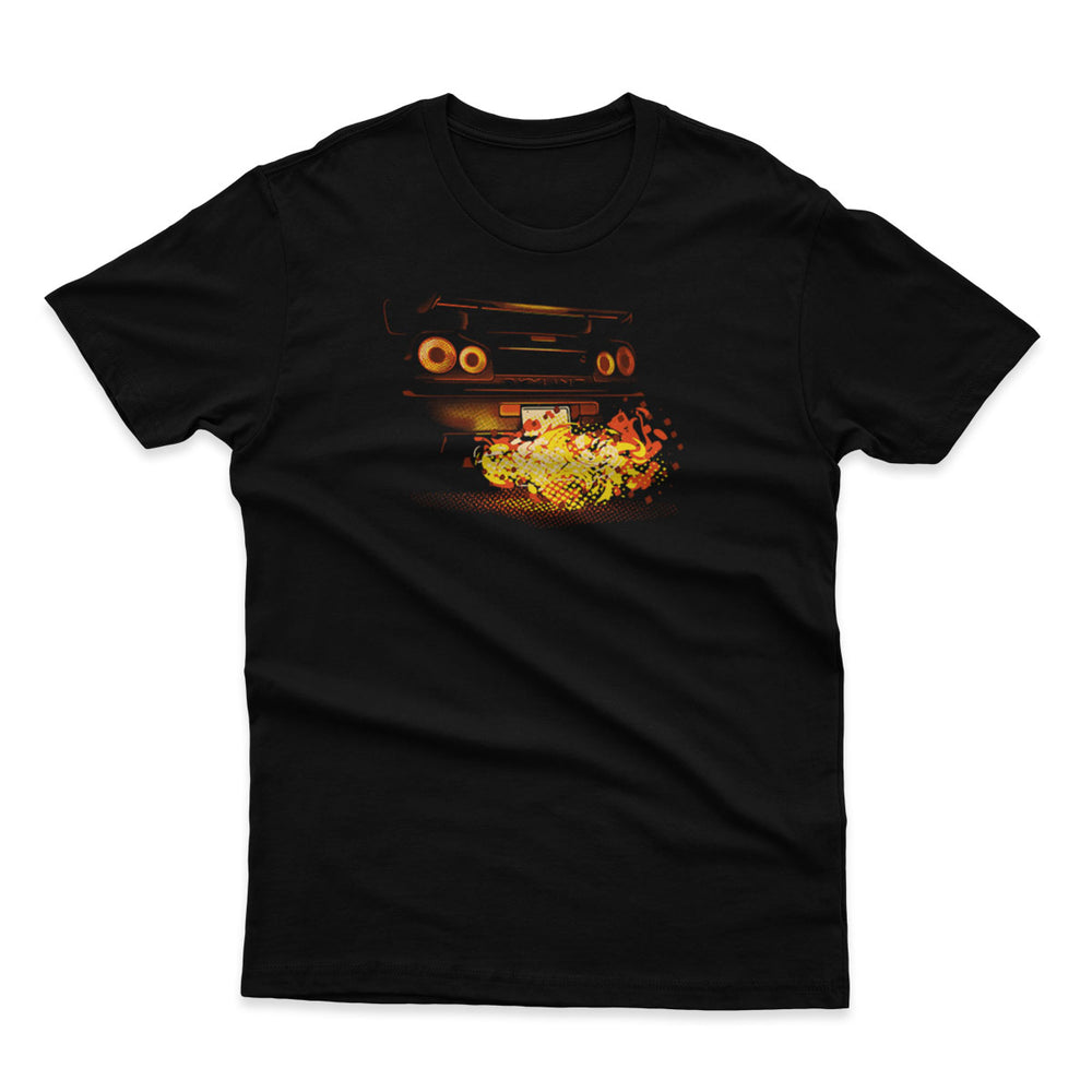 Fire Breathing Men's Fitted Tee