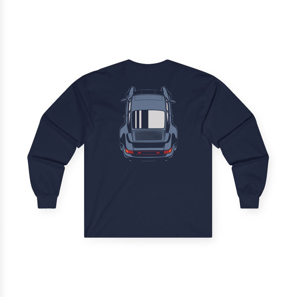 Flat-Six-Four Backprint Men's Long Sleeve