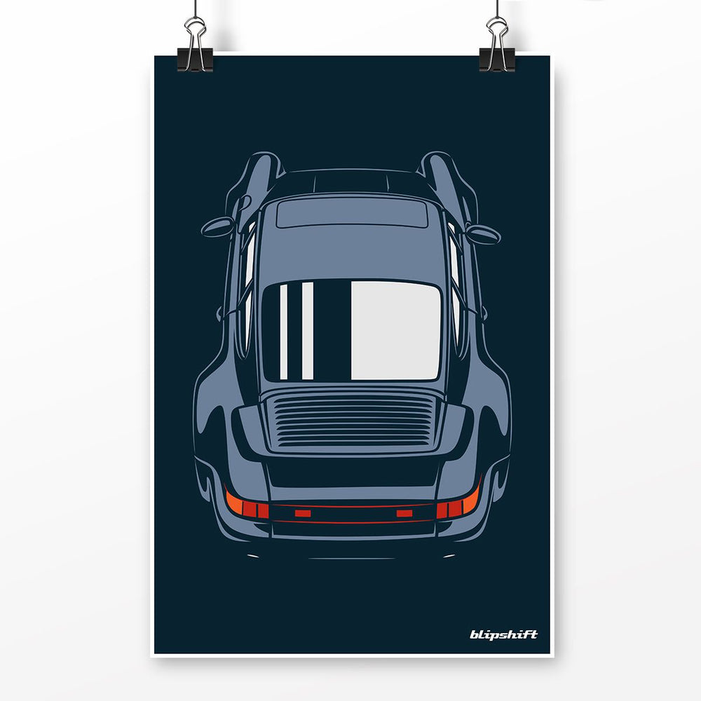 Flat-Six-Four Backprint Poster