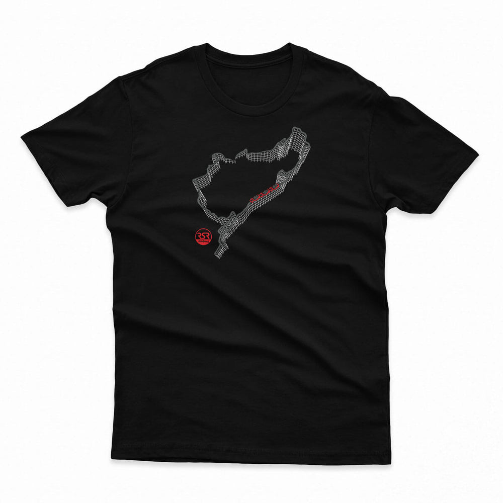 Freizeitpark Black Men's Fitted Tee