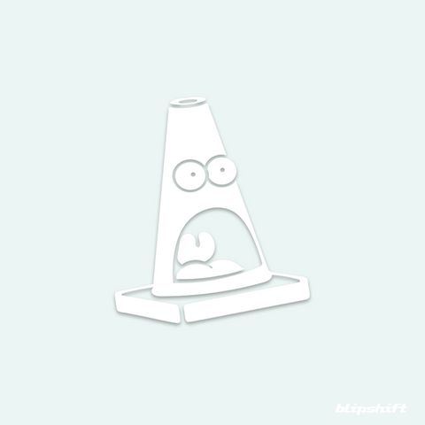 Surprised Cone Decal