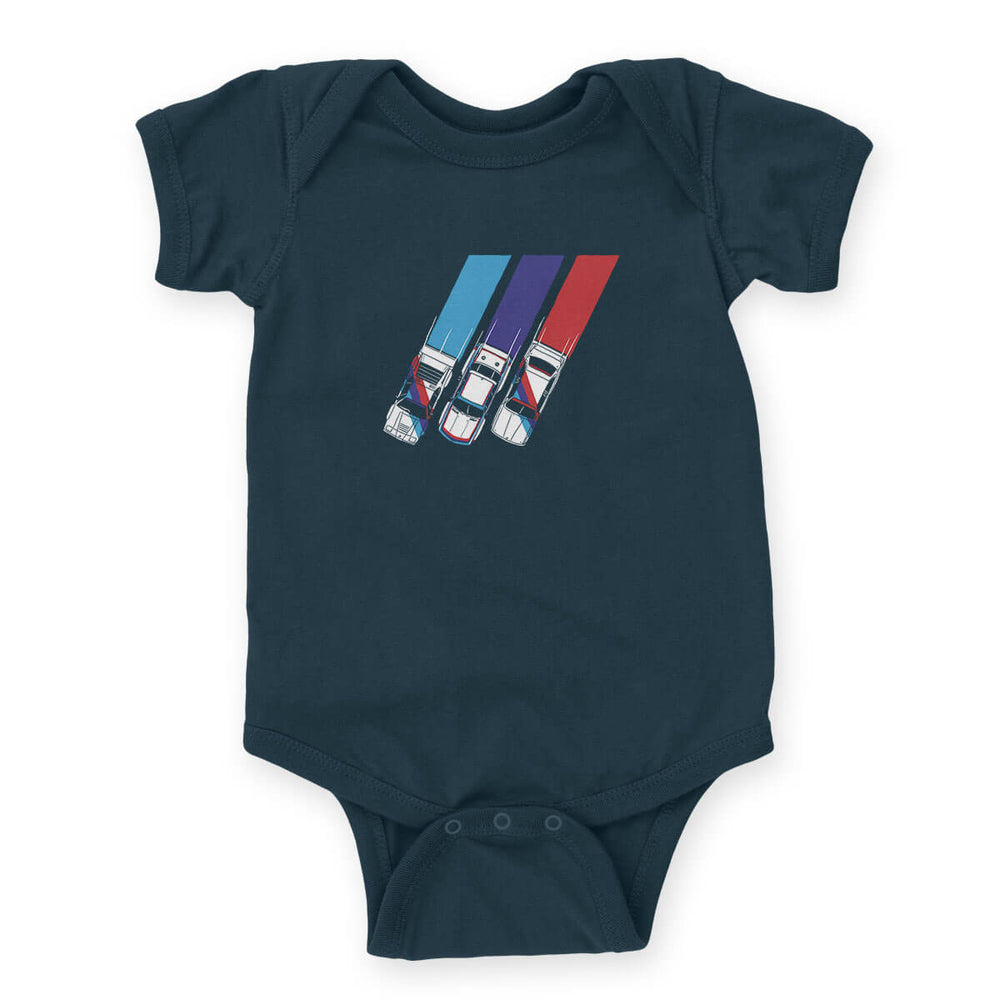 Go Fast Stripes III Onesie