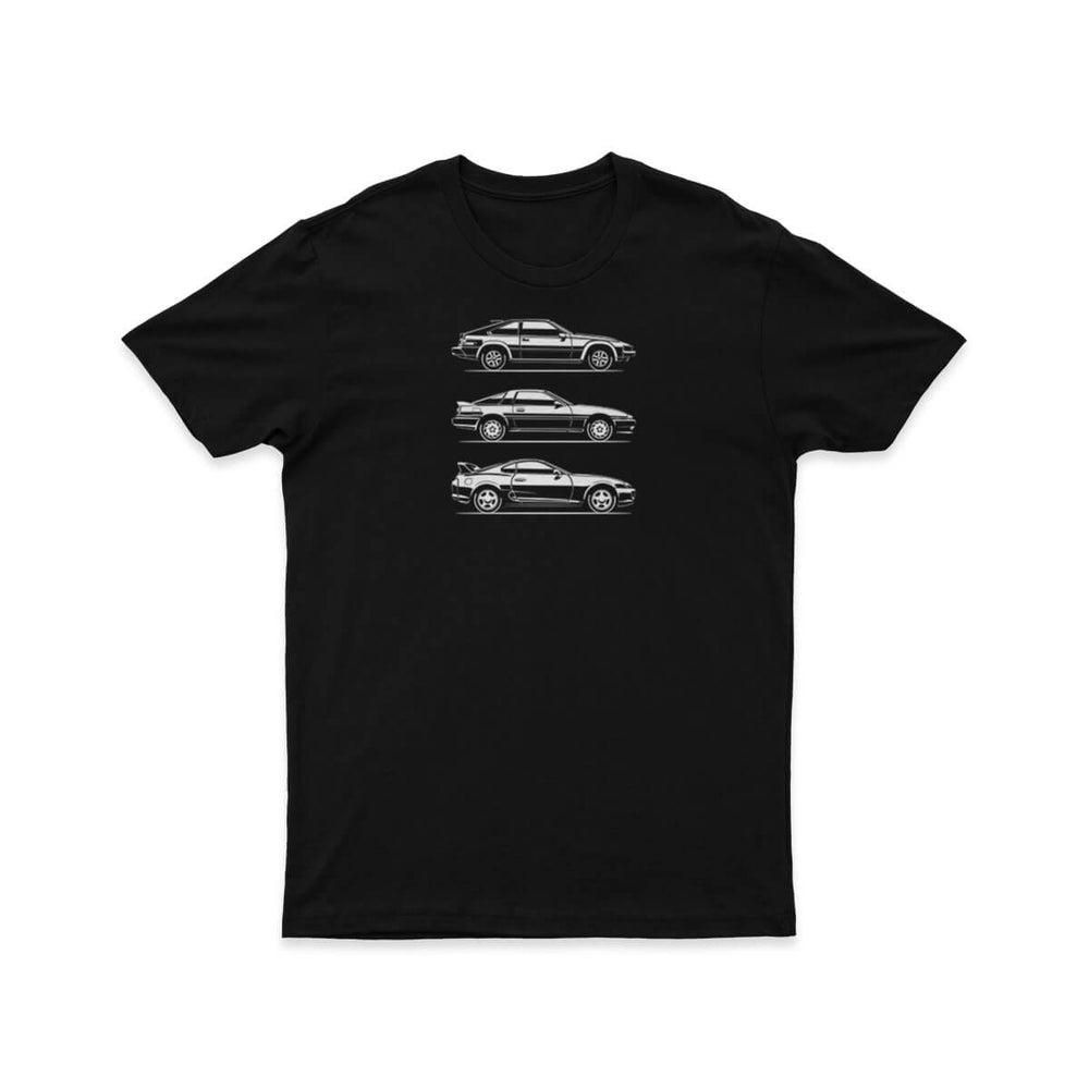 【GRAVER】NO MESSAGE 半袖T 3COLOR Small Multi-Flower Drawing Smile Short-Sleeved T-shirt