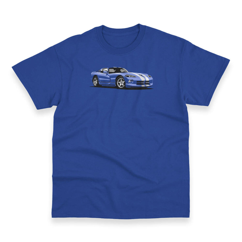 GTSnake Blue Men's Heavy Duty Tee