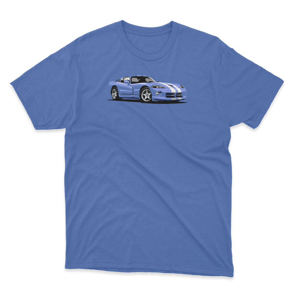 GTSnake Blue Men's Premium Tri-blend