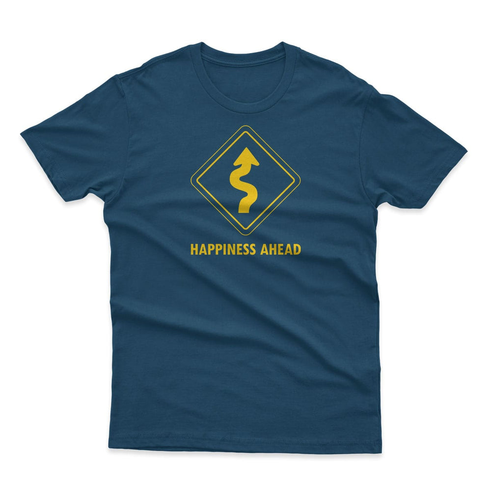 Happiness Ahead VII Men's Fitted Tee