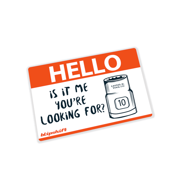 Hello Sticker | blipshift