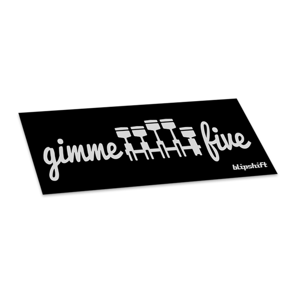 Gimme Five Bumper Sticker Product Image 1