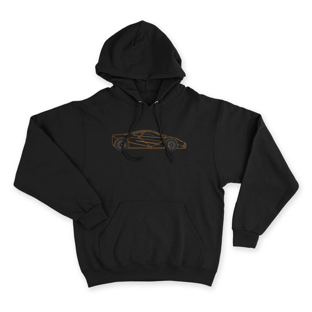 In a Murray Hoodie