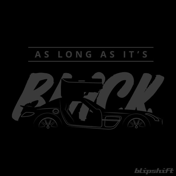 Product Detail Image for As Long As It's Black
