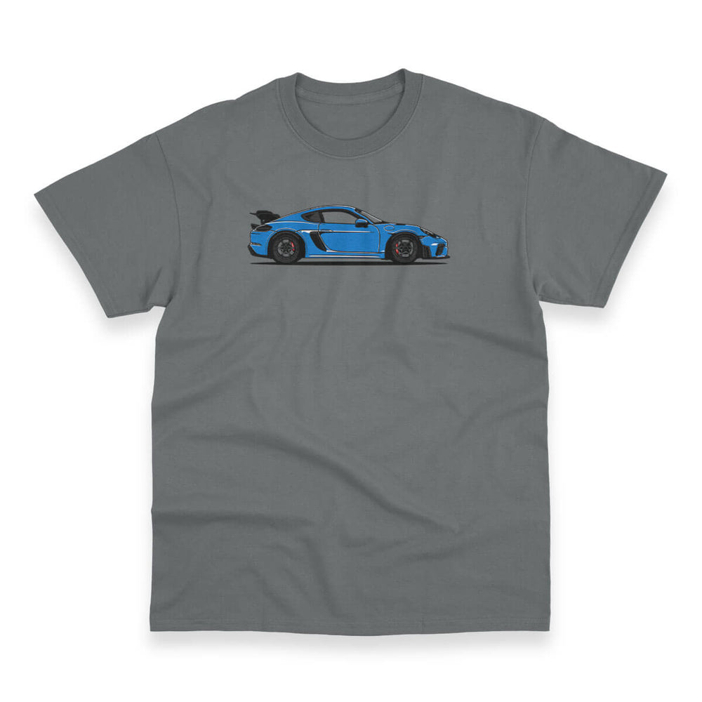 K-man Blue Men's Heavy Duty Tee
