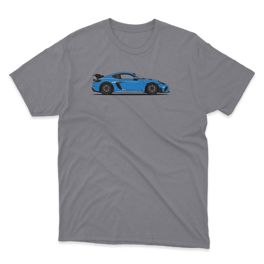K-man Blue Men's Premium Tri-blend
