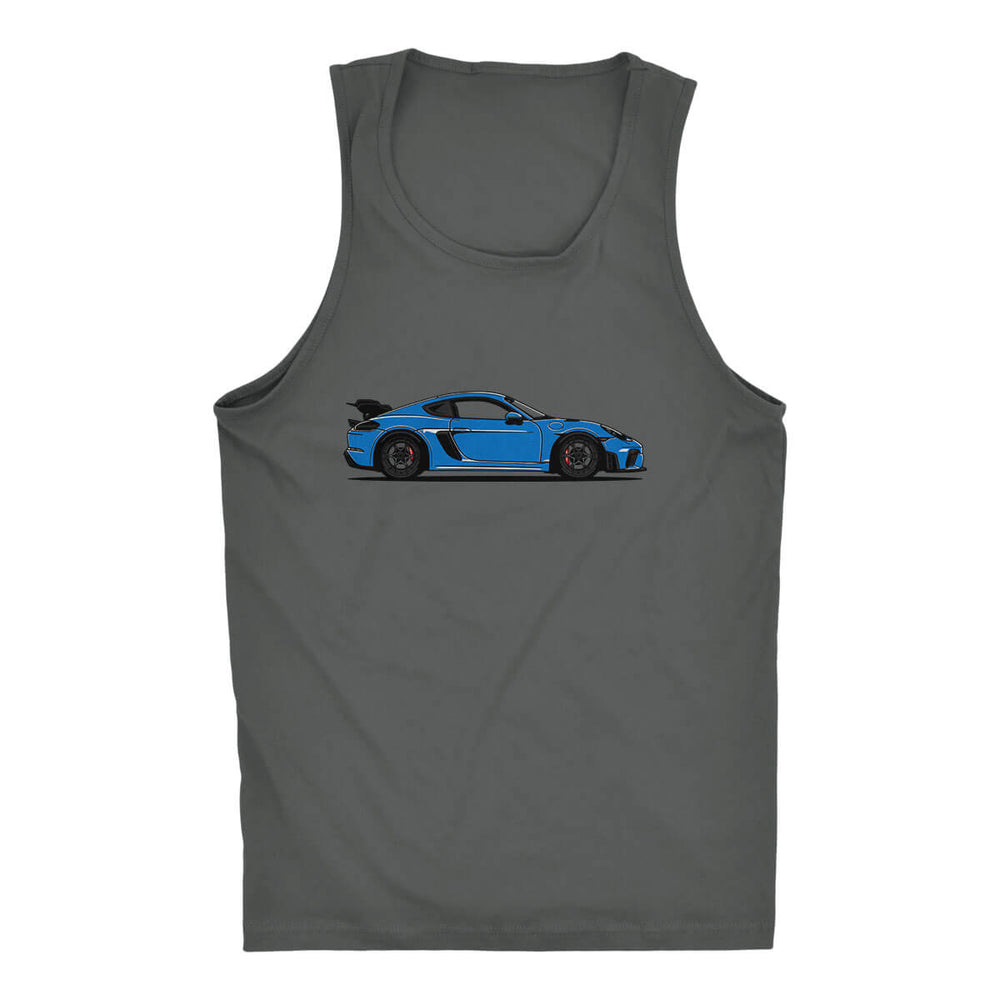 K-man Blue Men's Tank