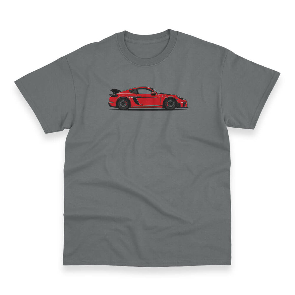 K-man Red Men's Heavy Duty Tee