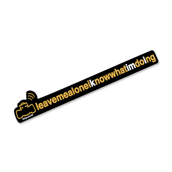 Leavemealone III Sticker Product Image 1